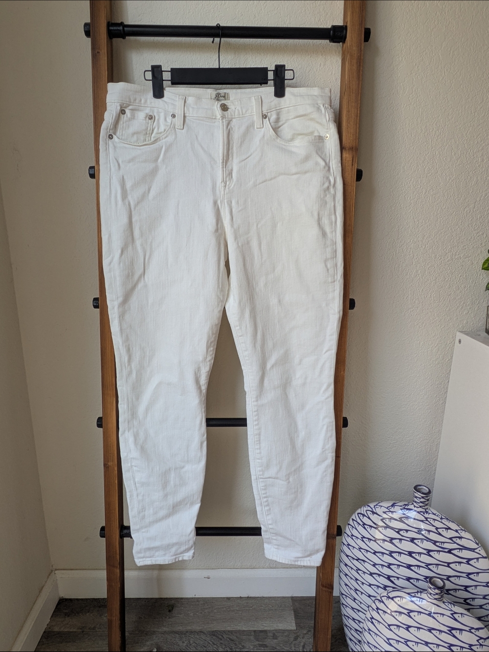 J. Crew High-Rise White Women’s Jeans